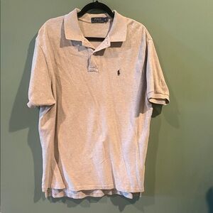 Polo by Ralph Lauren Beige Men's Polo Shirt